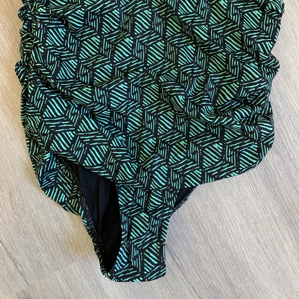 High waisted swim bottoms